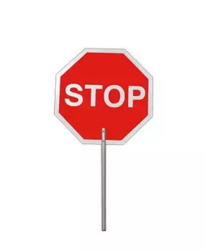 señal sentido obligatorio alquiler