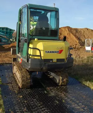 Alquiler Plancha protección terrenos Gomez Oviedo