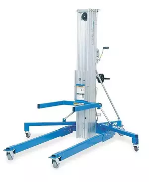 elevador manual de carga alquiler