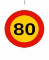 alquiler señal de obra velocidad maxima 80 km/h