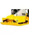 Alquiler bandeja vibrante compactacion tierras unidireccional 50cm