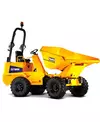 Alquiler dumper hidraulico de articulado 3500 Kg descarga giratoria 4x4