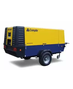 Alquiler compresor diesel de 11600 l/min a 12 Bar