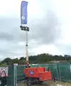 Alquiler torre de iluminación diesel de 9000 W