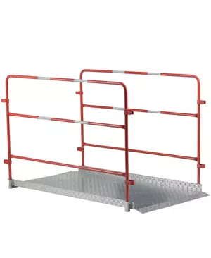 pasarela peaton con barandillas alquiler